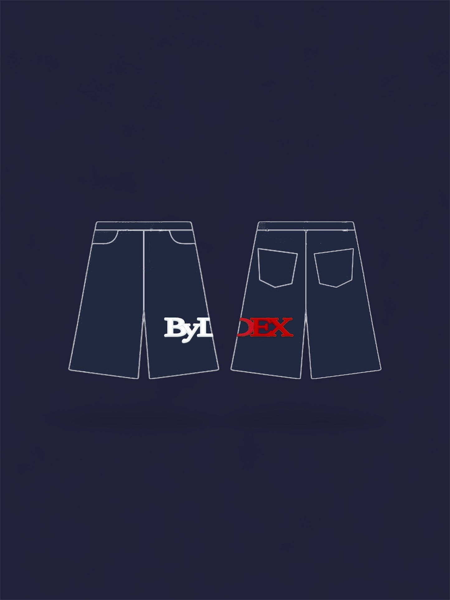 bydex ENGLAND shorts